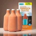 Self-watering Terracotta Olla Pot (pack Of 3), 700ML Provides New. Price: $55.31.