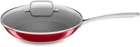 Kitchenaid Stainless Steel 12 Inch Nonstick Skillet Griddle With Glass Lid, Red New. Price: $43.23.