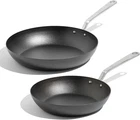 Piece Seasoned Carbon Steel Frying Pan Set (10", 12") - Induction Compatible New. Price: $233.99.