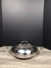 Cuisinart Chef Classic 12 Stainless Steel Everyday Pan W/ Dome Lid 725-30D Used. Price: $29.99.