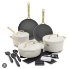 Greenpan GP5 14-PIECE Ceramic Nonstick Cookware Set Cream Brand New. Price: $325.95.