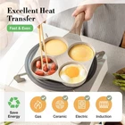 Carote Egg Omelette Pan, 4-CUP Nonstick Granite Skillet Pancake New. Price: $22.10.