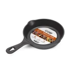 Commercial Chef 6.5-INCH Cast Iron Pan, " Skillet, Black New. Price: $24.10.