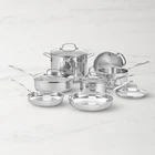 Cuisinart Chef's Classic Stainless Steel 11-PIECE Cookware Set New. Price: $146.99.