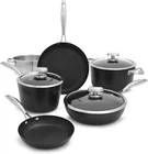 Scanpan Pro Iq 9-PIECE Cookware Set Easy-to-use Nonstick Dishwasher, Metal New. Price: $699.95.