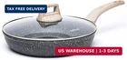 Carote Frying Pan Skillet, Granite With Glass Lid, Eg New. Price: $47.42.