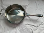 Cuisinart Induction Ready 10" Skillet Fry Pan W/ Lid 7733-24PP 3.0 QT./2.8L Used. Price: $49.95.