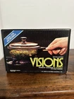 Corning Visions Covered Saucepan 1- Pt. 500ML Amber Brown Glass Nos V-81 New. Price: $92.99.