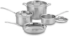 Cuisinart Multiclad Pro Triple Ply Piece Cookware Set MCPS-7NP1 MCP-7NP1 New. Price: $259.99.