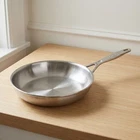 Demeyere Industry 8 Inch Stainless Steel Fry Pan 5-PLY Belgium New. Price: $149.99.