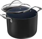 Guy Fieri Flavortown Laser Titanium 8-QT Stock Pot W/lid Nonstick New. Price: $75.04.