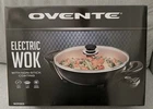 Ovente Electric Wok With Non-stick Coating SK3113CO-NEW/UNUSED. Price: $14.99.