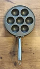 Nordic Ware Ebelskiver Filled Pancake Egg Poacher Metal Handle Made In Usa Used. Price: $26.95.