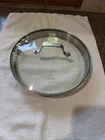 Calphalon 9.75" Double Strainer Lid Replacement 0811716 Glass Stainless Steel Used. Price: $16.99.