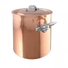 Mauviel M'heritage M'150S 10 Qt. Stock Pot W/lid Cast Stainless Handle New. Price: $820.00.