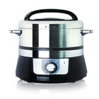 Euro Cuisine FS3200 Electric Food Steamer Versatile Vegetable New. Price: $138.95.
