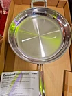 Cuisinart Tri-ply Stainless Steel 12" Skillet With Helper Handle:, Multiclad Pro New. Price: $89.60.