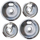 For Roper Oven Range Stove 8" 6" Chrome Drip Pan Bowl Set (full Fit Models) New. Price: $44.99.
