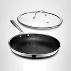 Hybrid Nonstick 12-INCH Frying Pan With Lid Induction Friendly Dishwasher-safe New. Price: $509.98.