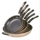 Cuisinart 6-PACK Aluminum Non-stick Skillet Set Color Champagne New. Price: $135.00.