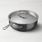 Hestan Nanobond Titanium Stainless-steel Essential Pan, 3 1/2-QT., Ships Free New. Price: $199.99.