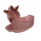 Chantal Pink Bakeware 2 Cup Oval Dish And 1.5 Tulip Shaped Nice Scarce Used. Price: $19.99.