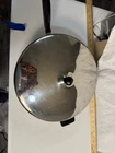 Vtg Farberware 18/10 Stainless Steel 12" 30CM Frying Pan Skillet Lid Used. Price: $39.50.