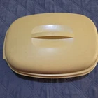 Tupperware Piece Steamer Harvest Gold 1273-1 Vintage Used. Price: $11.25.