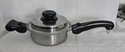 Saladmaster Versa Tec 1304-316L Stainless Steel Saucepan Lid & Handles Qt Used. Price: $225.00.