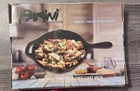New Cast Iron Fry Pan Parini Cookwar 10" Pre-seasoned Drain Spout Round Box. Price: $11.00.