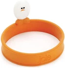 Joie Eggy 3.5" Non-stick Silicone Compact Ring With Folding Handle, Orange New. Price: $9.50.