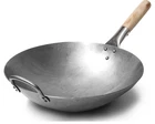 Craft Wok Hand Hammered Carbon Steel 14 Inch Used. Price: $30.00.