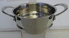 Cuisinart Stainless Steamer Pot Insert With Handles 83116-18S For 2.5QT Used. Price: $19.77.