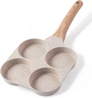 Carote Egg Omelette Pan, 4-CUP Nonstick Granite Skillet Pancake New. Price: $27.92.