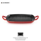 Evolution Rectangular Grill In Cast Iron 30X27 Cm - Cherry Le Creuset New. Price: $216.57.