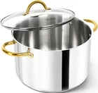 10 Quart Stainless Steel Soup Induction Compatible Michelangelo Stock Pots New. Price: $89.99.