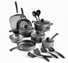 Tramontina Primaware 18-PIECE Nonstick Cookware Set Red Pots And Pans New. Price: $47.95.