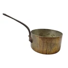Vtg Matfer Bourgeat Copper Sauce Pan Pot Brass Handle Made In France (heavy) Used. Price: $350.00.