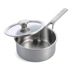 Merten & Storck Tri-ply Stainless Steel 3QT Saucepan Pot With Lid, ... Fast Ship New. Price: $96.99.