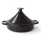 Alva Nori 3QT Enameled Cast Iron Moroccan Tagine Pot With Conical Lid New. Price: $249.00.