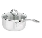 1.5 Qt Viking Stainless Steel Saucepan With Glass Lid, 3-PLY New. Price: $62.70.