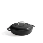 Martha By 3.5 Qt European Enameled Cast Iron Braiser W/lid - Obsidian New. Price: $73.27.