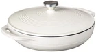 Lodge 3.6 Quart Enameled Cast Iron Round Casserole With Lid Dual Handles ... New. Price: $112.05.