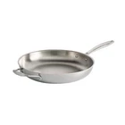 Tramontina Frying Pan Tri-ply Clad 12" Stainless Steel Helper Handle Oven-safe New. Price: $68.94.