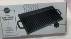 Country Hearth 20 X 9 Cast Iron Griddle Camping-camp Fire-cottage Lodge Bbq- Nib New. Price: $12.99.