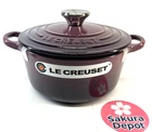 Le Creuset Cocotte Ronde 18CM Fig Cast Enamel Pot Silver Knob Japan New. Price: $245.76.