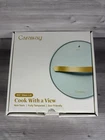 New Caraway 10.5 Fully Tempered Glass Lid For Pot And Pans Size. Price: $45.00.