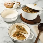 Sur La Table Enameled Cast Iron Stackable Cookware Set Heavy-duty Grill Pan Nib New. Price: $100.00.