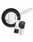 Le Creuset Toughened Nonstick Pro Shallow Frying Pan 8" (20 Cm) Black Hard New. Price: $80.96.