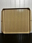 Littonware Microwave Oven 13 X 10" Reversible A5015 Bacon Grease Meat Tray Used. Price: $14.99.